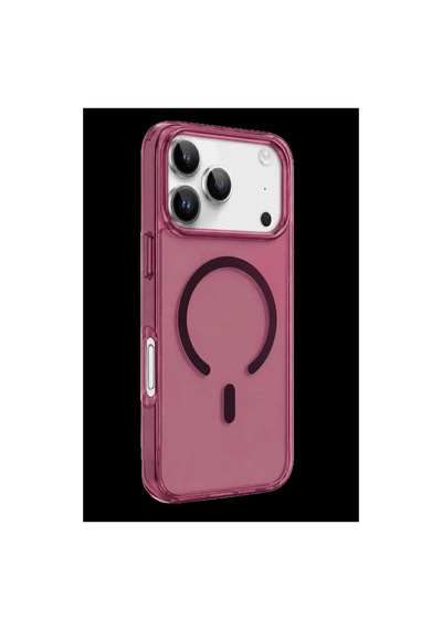 Newface İphone 18 Pro Max Pc Real Magsafe Kapak - Bordo