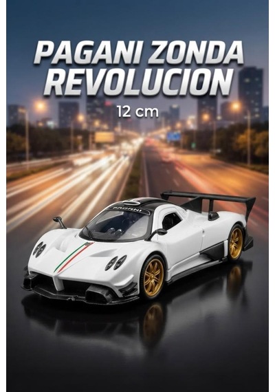 Hobbiez Lisanslı Pagani Zonda Kapıları Açılabilir Model Diecast 1.36 Ölçek Metal Model Araç