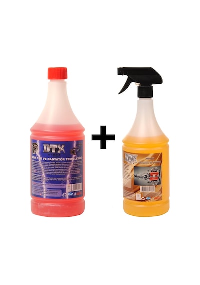Ağır Yağ Sökücü 1 Litre & Susuz Motor Temizleyici 1 Litre