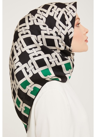 Armine Twill İpek Eşarp 23ka9007 52 - Turuncu
