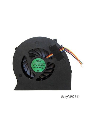 Sony Vaio Vpcf1, Vpc-f1 Serisi, Vpcf11, Vpcf12, Vpcf13 Notebook Cpu Fan