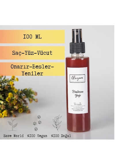 Olivyum İç ve Dış Ticaret Sarı Kantaron Yağı 100 ML