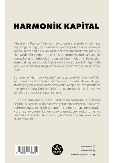 Harmonik Kapital - Mehmet Çağdaş Işim - Elpis Yayınları