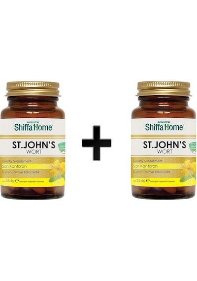 2 Adet Aksu Vital Shiffa Home St.John's Wort Sarı Kantaron Kapsül