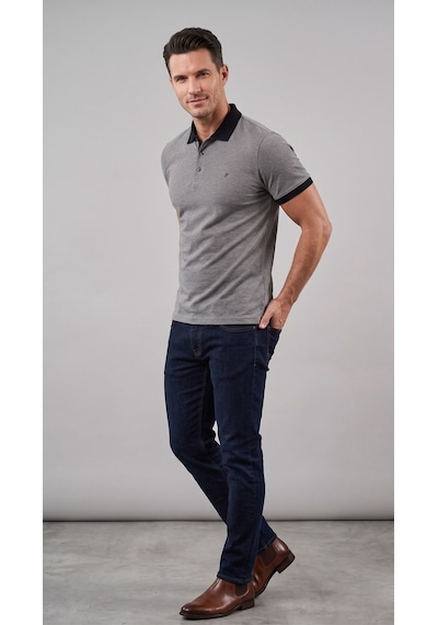 Efor Comfort Fit Rahat Kalıp %100 Pamuk Kıvrılmaz Yaka Gri Siyah Polo Yaka Tişört Ts 931 Gri-siyah Efor Comfort Fit Rahat Kalıp %100 Pamuk Kıvrılmaz Yaka Gri Siyah Polo Yaka Tişört Ts 931 Gri-siyah