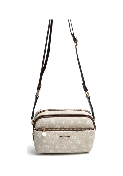 Silver & Polo Kadın Çapraz Çantası Sp1162 Taş-kahve