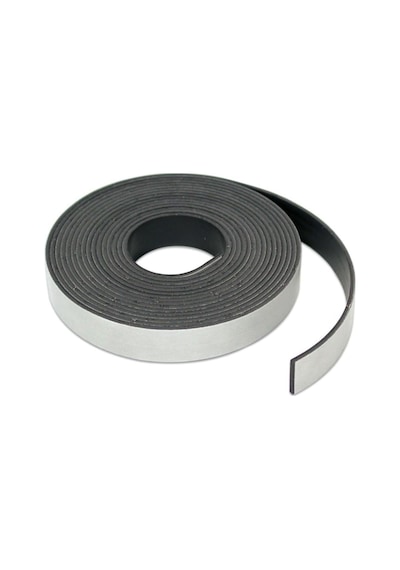 Dünya Magnet 2 Metre Yapışkanlı Şerit Mıknatıs Magnet Mıknatısı, Yapışkan Kalitesi, 2 Metre Uzu