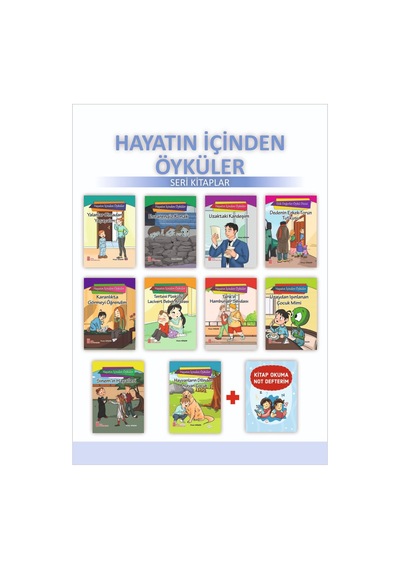 Ata 3.sınıflar İçin Hayatın İçinden Öykü Dizisi+kitap Okuma Not D.