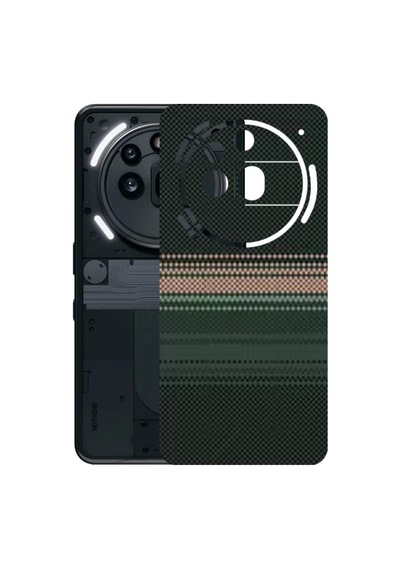Kapps Nothing Phone 3a Pro İle Uyumlu Rainbow Serisi Premium Arka Kapak Kaplama Kenarlar Yoktur 65438856