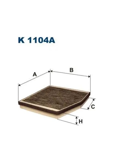 Fıltron K1104a Polen Filtresi Karbonlu 151110908010 46722862 46722863