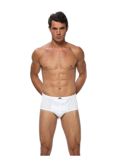 Gümüş Erkek Pamuklu Slip Külot 3006 - 12 Adet