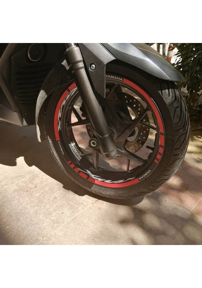 Yeni Özel Motosiklet Jant Şeridi Xmax Jant Şerit Sağ-sol/ön-arkasticker Etiket Modeli