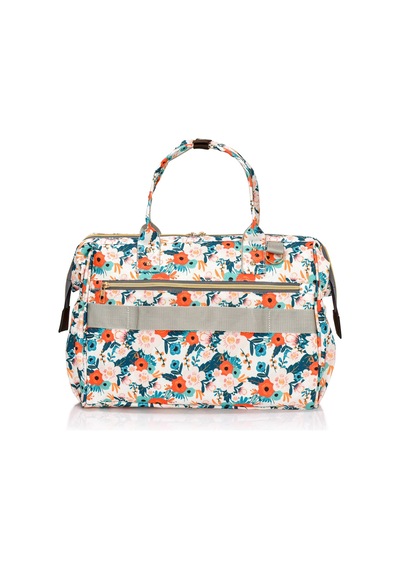 Lal Baby Baggage Bag Flowers Omuz Askılı Anne Bebek Bakım Çantası Çok Renkli