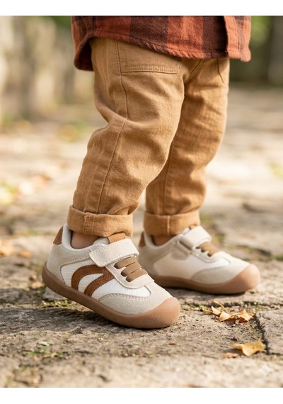 Mcdark Çocuk Unisex İlk Adım Sneaker Ayakkabı-bej