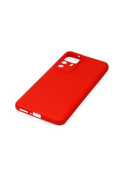Xiaomi Mi 12t Pro Uyumlu Kılıf Nano İçi Kadife Silikon - Kırmızı