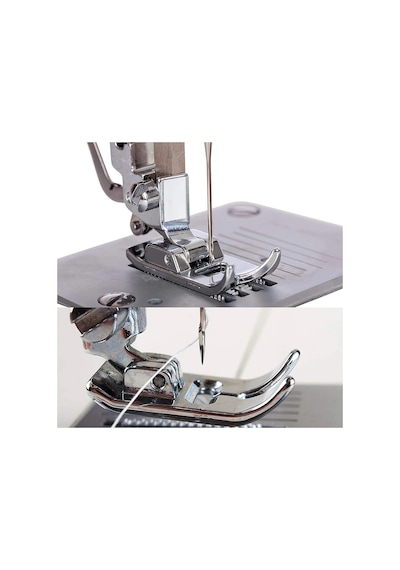 Aile Dikiş Makinesi Alçak Tutuculu 5 MM 7Mm Teflon Zigzag Ayak Set