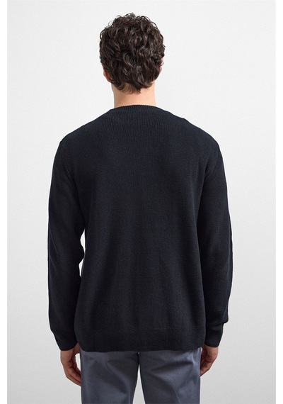 Backandbond Siyah Regular Fit Hırka