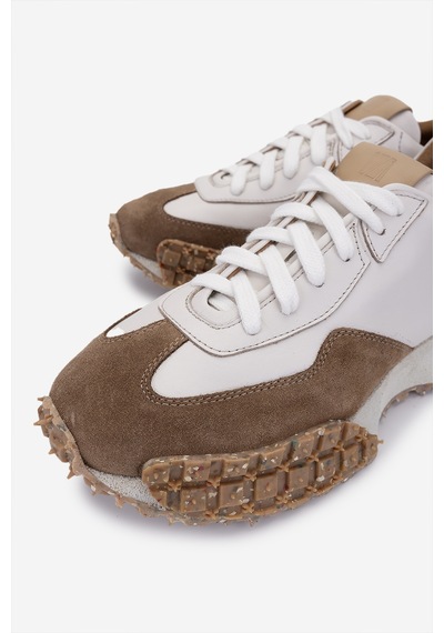 Valmenti Erkek Hakiki Deri Bej Sneakers & Spor Ayakkabı 325 2891-440 Erk Ayk Y25 Bej/trcn Suet Bej