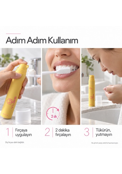 Yues Muz Aromalı Diş Macunu Florürlü Pompalı 60 G Gs-009f Beyazlatma