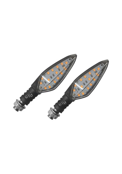 Motosiklet Sinyal Takımı Ledli 2 Li Set Sarı Işık
