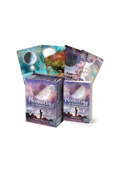 Moonology Ay Kehanetleri Gerçekleştirme Kartları / Yasmin Boland