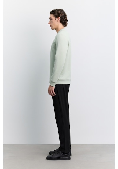 Avva Erkek Mint Yeşili Bisiklet Yaka Kolay Ütülenen Baskılı Pamuklu Regular Fit Sweatshirt A62y1214 Avva Erkek Mint Yeşili Bisiklet Yaka Kolay Ütülenen Baskılı Pamuklu Regular Fit Sweatshirt A62y1214