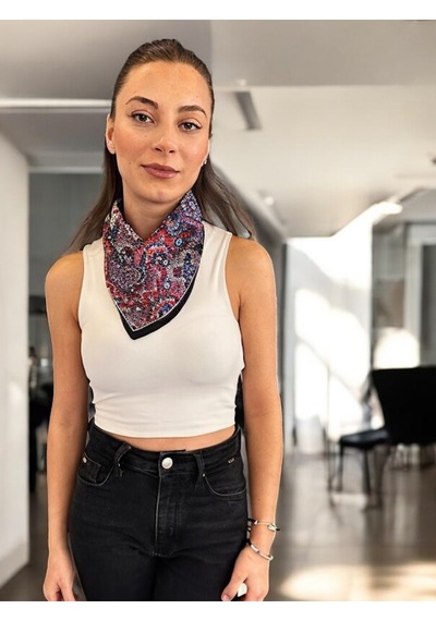 Oriental Desen Bandana/fular Çok Renkli