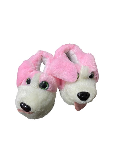 Özat Panduf Köpekli Pembe Beyaz - 673442786 Pembe Beyaz