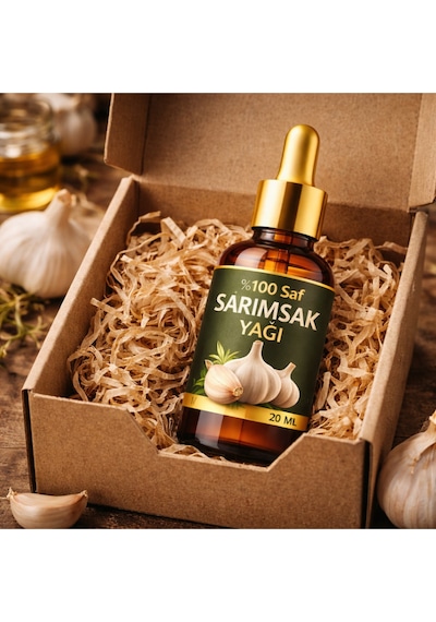 Life %100 Saf Sarımsak Yağı 20 Ml Doğal Ve Katkısız Bitkisel Bakım