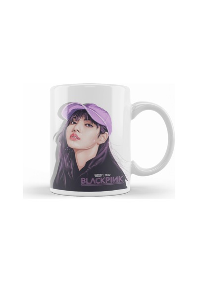 Blackpink Lisa Kupa Bardak Porselen No27873 Karışık