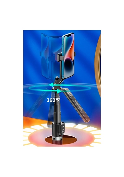 Thentech Uzanabilir Selfie Çubuğu Tripod Uzaktan Kumandalı Tripod Selfie Çubuğu Olarak Kullanılabilir Tripod