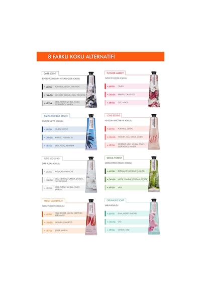 Missha Dare Body Hand Cream Çarpıcı Kokulu Nemlendirme Etkili El Bakım Kremi - Fresh Grapefruit