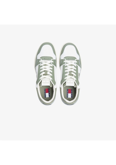 Tommy Hilfiger Tommy Jeans Retro Basket Erkek Siyah Spor Ayakkabı Em0em01610 Siyah
