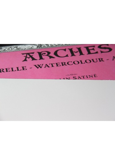 Arches Suluboya Blok Düz Doku 300Gr. 26X36Cm-12 Yp.
