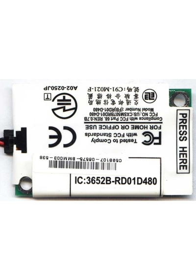 Conexant RD01-D480 56K Laptop Notebook Dahili Modem Card