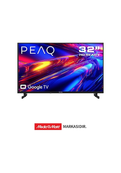 Peaq 32P8000 32" Smart TV Google İşletim Sistemli Dahili Uydu Alıcılı LED TV