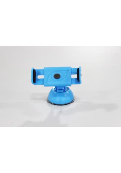 Space Otomatik Kapanan Vantuzlu Telefon Tutucu - Mavi 1