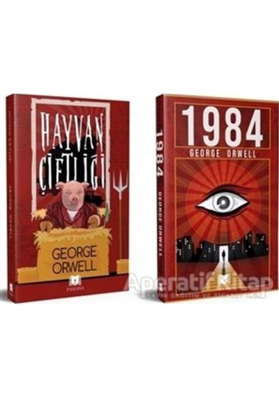George Orwell Seti - 2 Kitap Takım - George Orwell - Parana