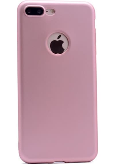 Apple Uyumlu iPhone 7 Plus Kilif Mat Estetik Silikon Rose Gold 251608825