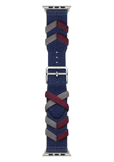 Watch 7 41mm Uyumlu Clo- Krd-97 Sarmal Örgü Tasarımlı Kordon-haki