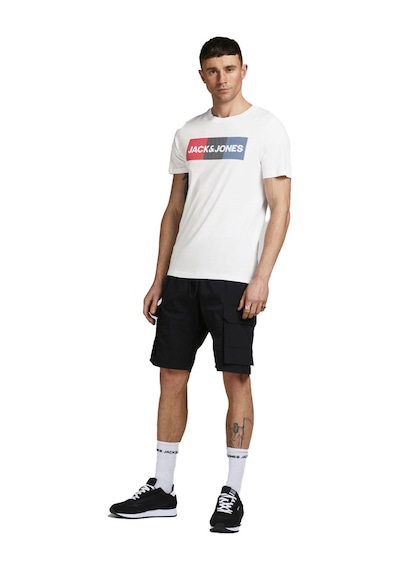 Jack & Jones Bisiklet Yaka Logolu Tişört-corplogo 12151955 - 1 White Beyaz - Kırmızı - Siyah Jack & Jones Bisiklet Yaka Logolu Tişört-corplogo 12151955 - 1 White Beyaz - Kırmızı - Siyah