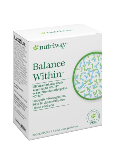 Amway Balance Within Probiyotik Mikroorganizma Nutriway 30 Saşe