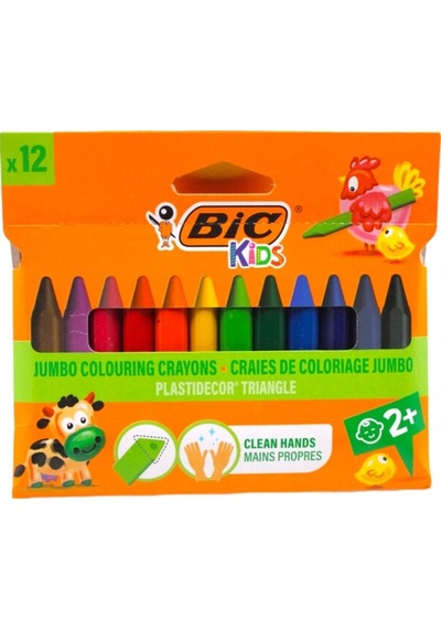 Kırtasiye Ofisi Bic Anaokulu 3 Parça Boya Seti