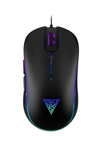 Gamdıas Aura Gs3, Çok Renkli Aydınlatma, Usb Kablolu, 6 Tuşlu, Gaming Mouse, 3.600 Dpı, Siyah
