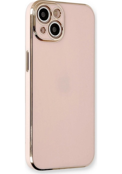 Apple Uyumlu iPhone 15 Kılıf Luxury Seri Kamera Korumalı Silikon Kapak