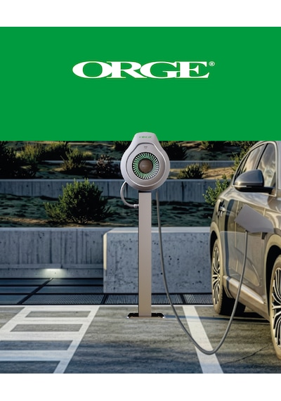 Orge Round Base Soketli 22 Kw Trifaze Type 2 Elektrikli Araç Şarj Istasyonu 11-22kw