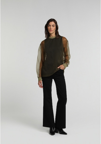 Colin's Colins Fashion Fit Kadın Yeşil Gömlek Cl1080933 Q1.v1 Grn