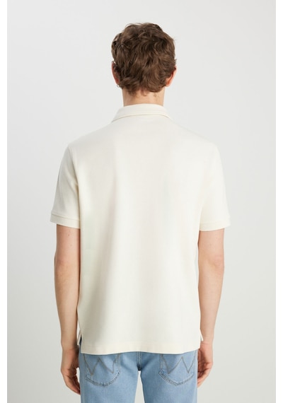 Wrangler Erkek Regular Fit Polo Ekru Erkek Kısa Kol T-shirt Bej Wrangler Erkek Regular Fit Polo Ekru Erkek Kısa Kol T-shirt Bej