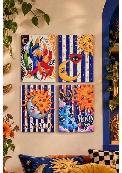 Sunshine & Moonlight Ay Güneş Temalı Duvar Dekoru 4 Lü Tablo Seti, 15 X 20 Cm, 3mm Ahşap Mdf, Dijital Baskı Çok Renkli - 930767361 Çok Renkli - 930767361 Sunshine & Moonlight Ay Güneş Temalı Duvar Dekoru 4 Lü Tablo Seti, 15 X 20 Cm, 3mm Ahşap Mdf, Dijital Baskı Çok Renkli - 930767361 Çok Renkli - 930767361