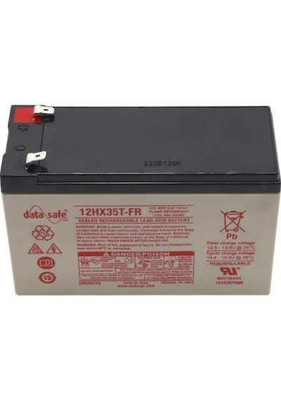 Enersys Datasafe 12v Hx35t-fr 10 Yıl Ömür Beklentili Bakımsız Kuru Tip Agm Vrla Akü